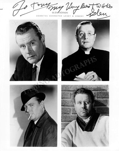 Vernon, Glen - Signed Photograph