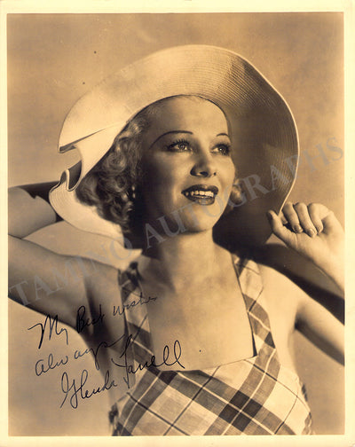 Farrell, Glenda - Signed Photograph