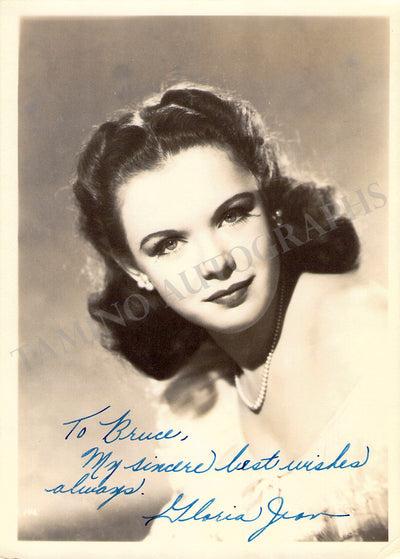 Jean, Gloria - Signed Photograph