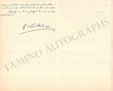 Di Crollalanza, Goffredo - Lot of 7 Autograph Letters 1886-1890