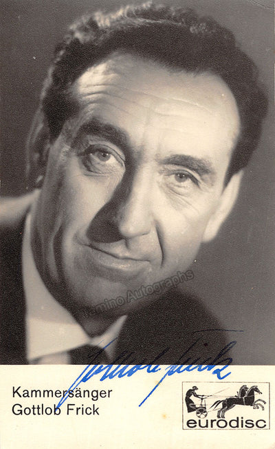 FRICK, Gottlob