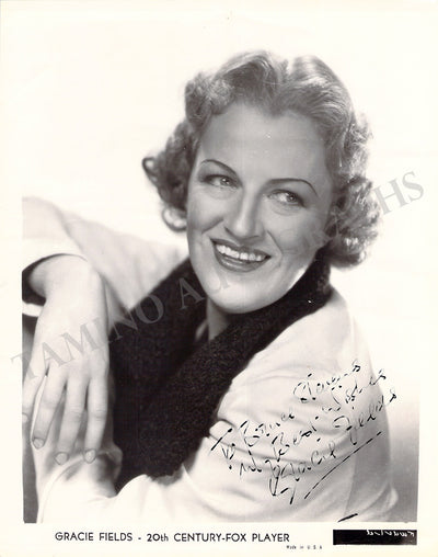 Fields, Gracie - Signed Photograph