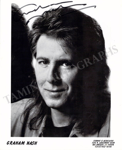 Nash, Graham - Signed Photograph