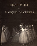 Grand Ballet du Marquis de Cuevas - Season Program 1951