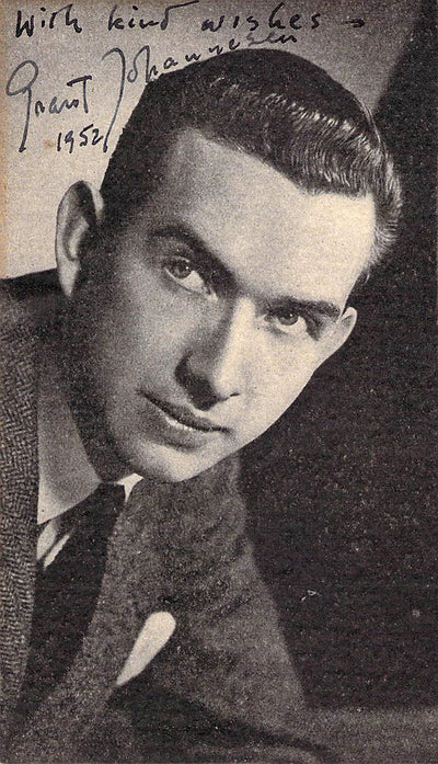 Johannesen, Grant - Signed Photograph 1952