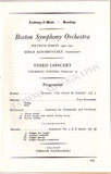 Piatigorsky, Gregor - Concert Program New York 1941