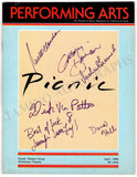 Harrison, Gregory - McClanahan, Rue & Others - Signed Program "Picnic"