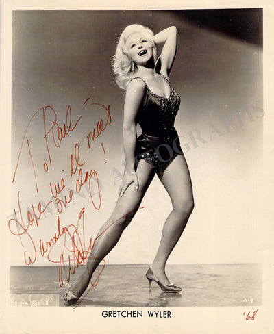 Wyler, Gretchen - Signed Photograph 1968