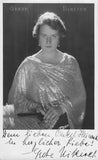 Grete Merrem-Nikisch Autograph Signed Photo Postcard