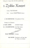 Bustabo, Guila - Signed Page from Program Vienna 1937