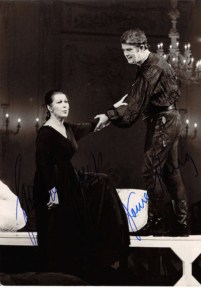 Janowitz, Gundula - King, James - Double Signed Photograph