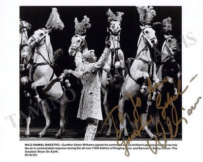 Gebel-Williams, Gunther - Signed Photograph