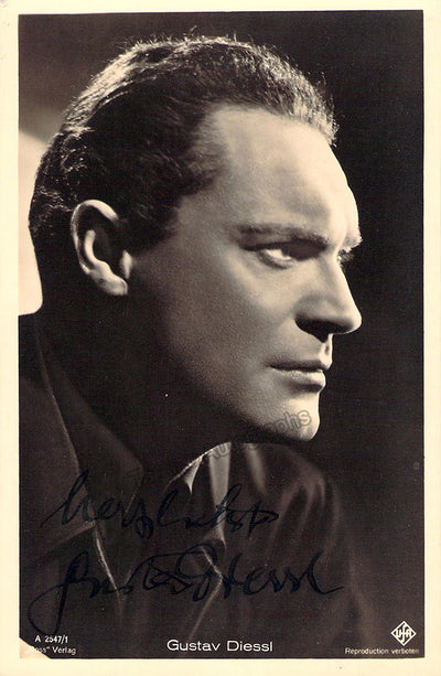 Diessl, Gustav - Signed Photograph