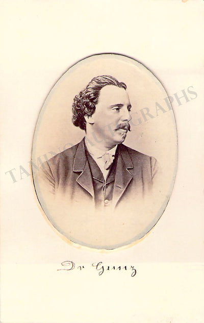 Gunz, Gustav - Vintage CDV Photograph