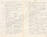 Benedit, Gustave - Set of 2 Autograph Letters Signed 1864