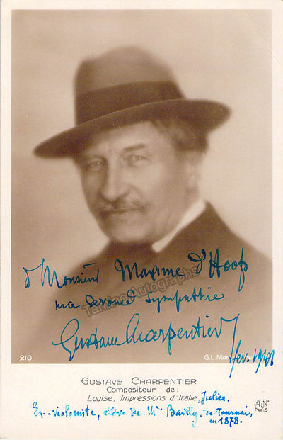 Signed Photo Postcard (1941)