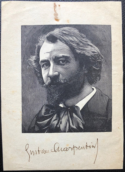 Charpentier, Gustave - Signed Print