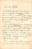 Vogt, Gustave - Set of 2 Autograph Letters Signed 1831 & 1870