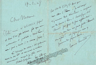 Signed Letter (1908)
