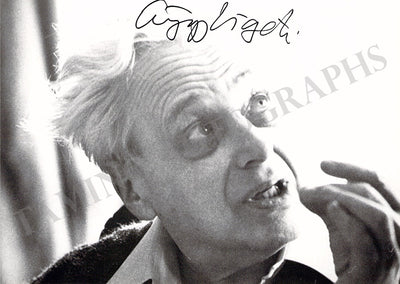 Ligeti, Gyorgy - Signed Photograph