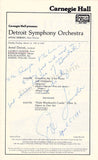 Pianists Signed Program Pages – Lot of 14