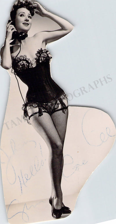 Lee, Gypsy Rose - Signed Photo Clip