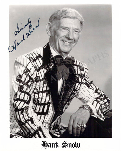 Snow, Hank - Signed Photograph