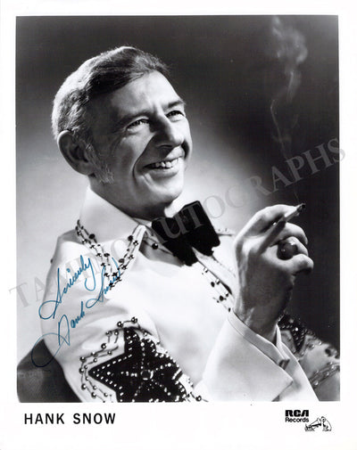 Snow, Hank - Signed Photograph
