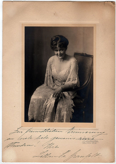 Granfelt, Hanna Lilian - Signed Photograph