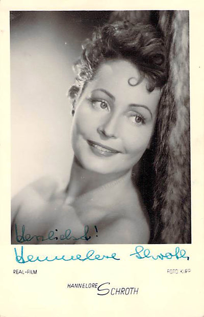 Schroth, Hannelore - Signed Photograph