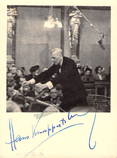 Knappertsbusch, Hans - Signed Photograph