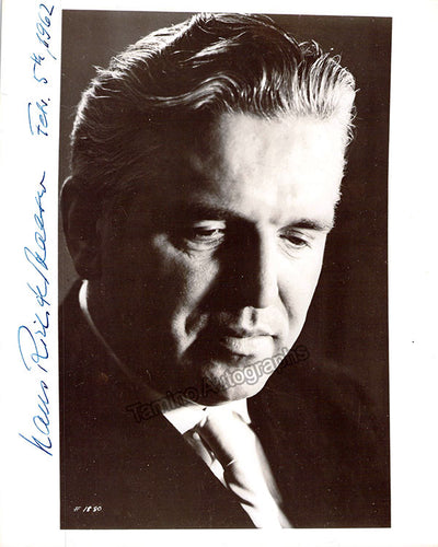 Richter-Haaser, Hans - Signed Photograph 1962