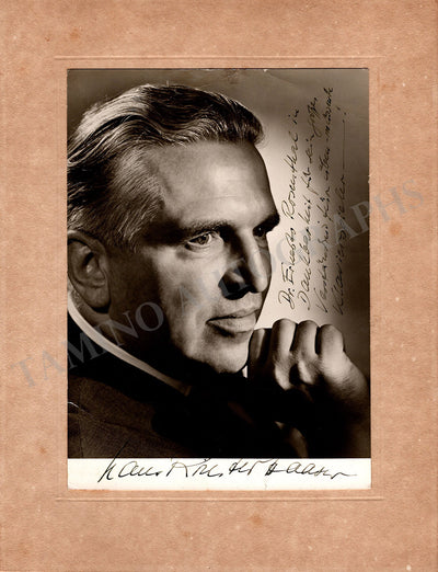 Richter-Haaser, Hans - Signed Photograph