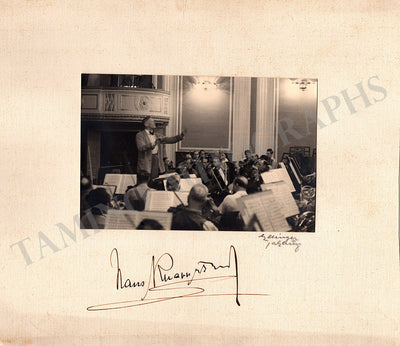 Large Signed Photograph