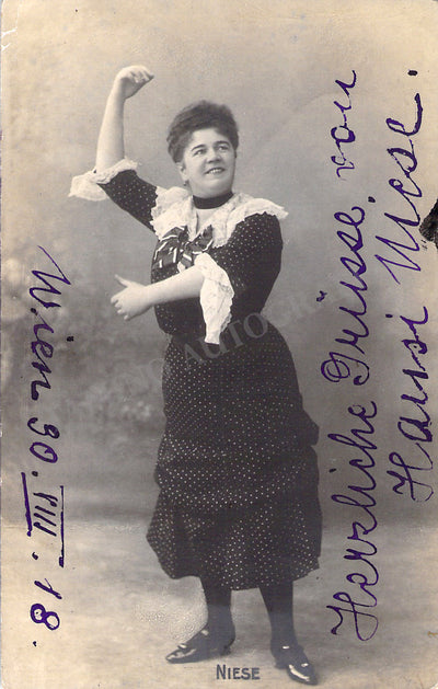 Niese, Hansi - Signed Photograph in role