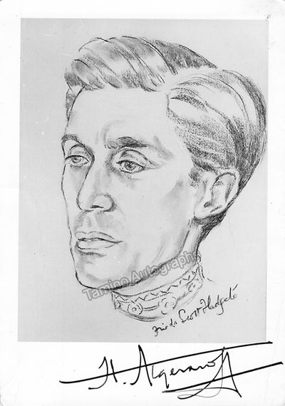 Algeranoff, Harcourt - Signed Photograph