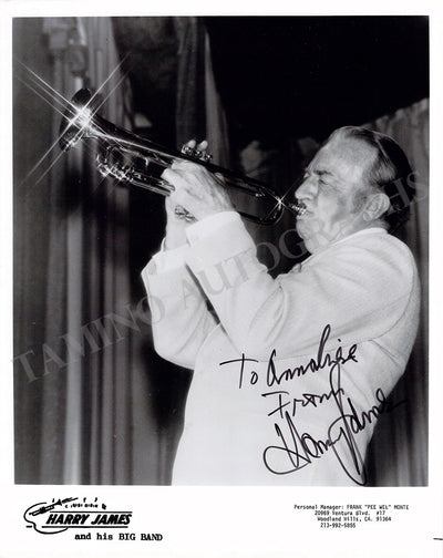James, Harry - Signed Photograph