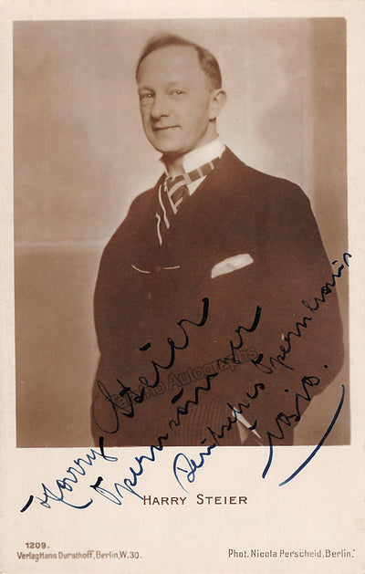 STEIER, Harry