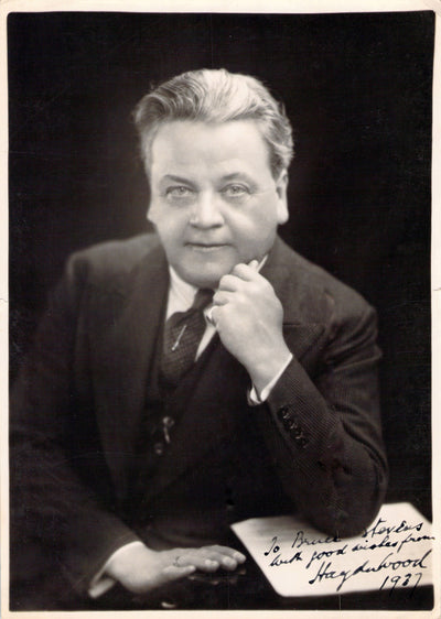 Wood, Haydn - Signed Photograph 1937