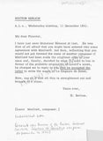 Berlioz, Hector - Autograph Letter Signed 1861
