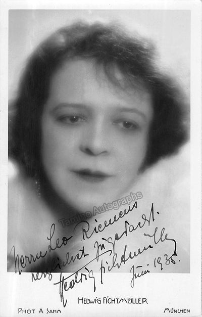 FICHTMULLER, Hedwig