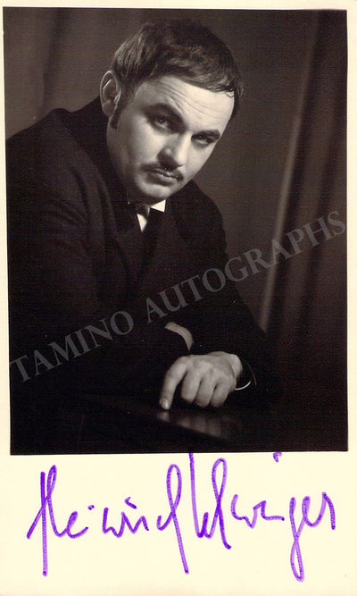 Schweiger, Heinrich - Signed Photograph