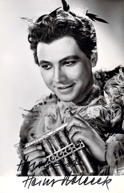 HOLLECEK, Heinz (Various Autographs)