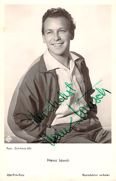 Lausch, Heinz - Signed Photograph