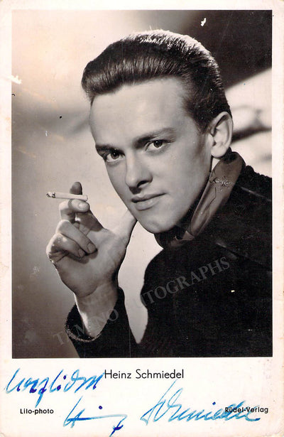 Schmiedel, Heinz - Signed Photograph