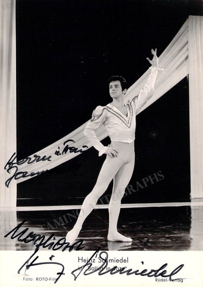 Schmiedel, Heinz - Signed Photograph