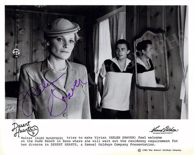 Shaver, Helen - Signed Photo in "Desert Hearts"