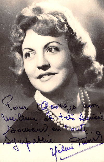 PIROIRD, Helene (Various Autographs)