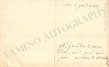 Lafontaine, Henri - Set of 3 Autograph Letters Signed