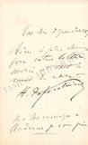 Lafontaine, Henri - Set of 3 Autograph Letters Signed